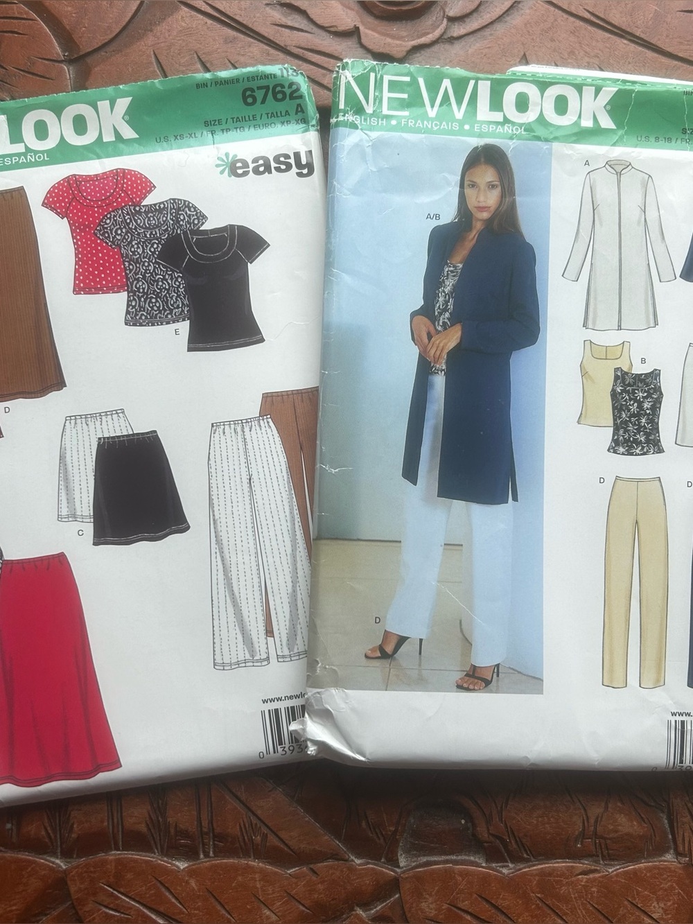 New Look Sewing Patterns set of 2